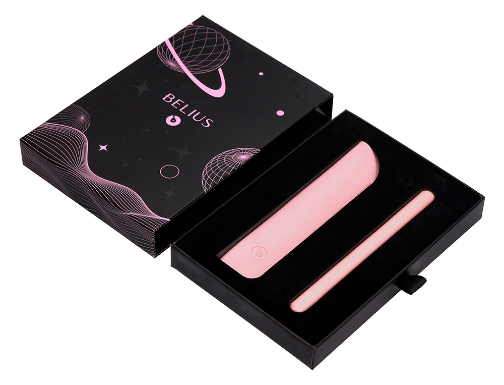 CANETA E BOLSA EM IMITACAO PELE BELIUS SPACE B DESENHO MINIMALISTA ROSA TINTA AZUL CAIXA DESIGN