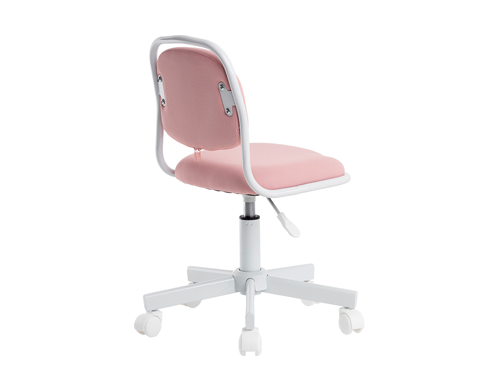 CADEIRA DE ESCRITORIO Q-CONNECT KIDS INFANTIL ALT MAX 795 MM LARG 390 MM PROF 350 MM COR ROSA