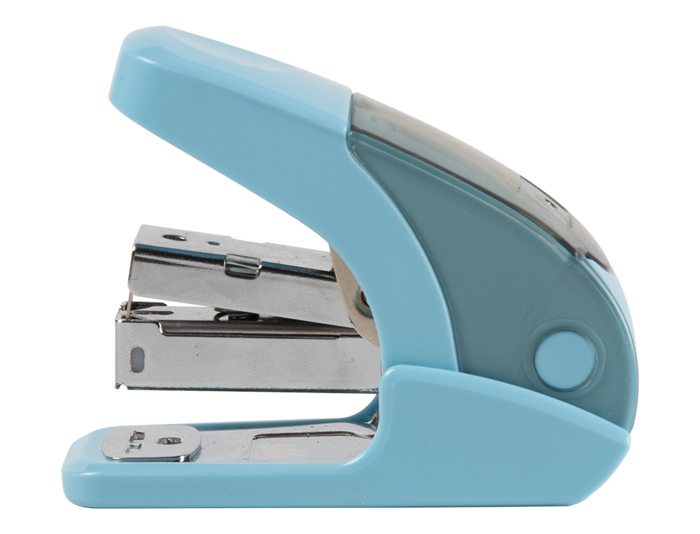 AGRAFADOR LIDERPAPEL MICRO COM OFERTA DE CAIXA DE 1000 AGRAFES 24/6, 26/6 CAPACIDADE 20 FOLHAS