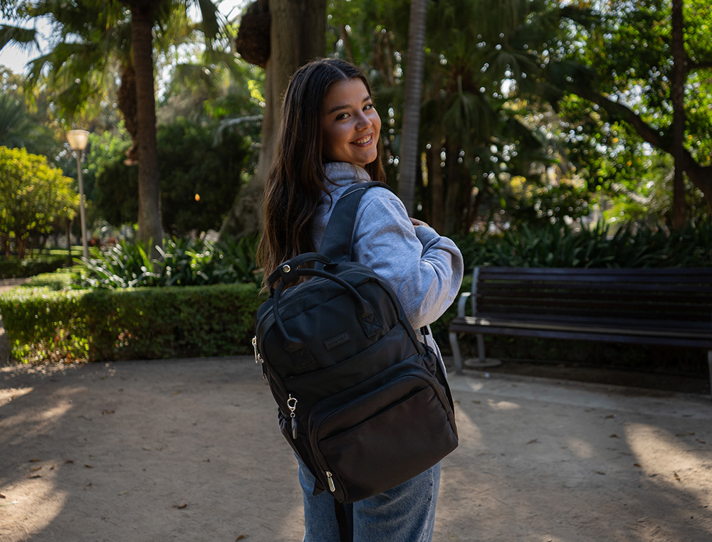 MOCHILA ANTARTIK GLOW BAGS COM ACOLCHOADO PARA PORTATIL 15