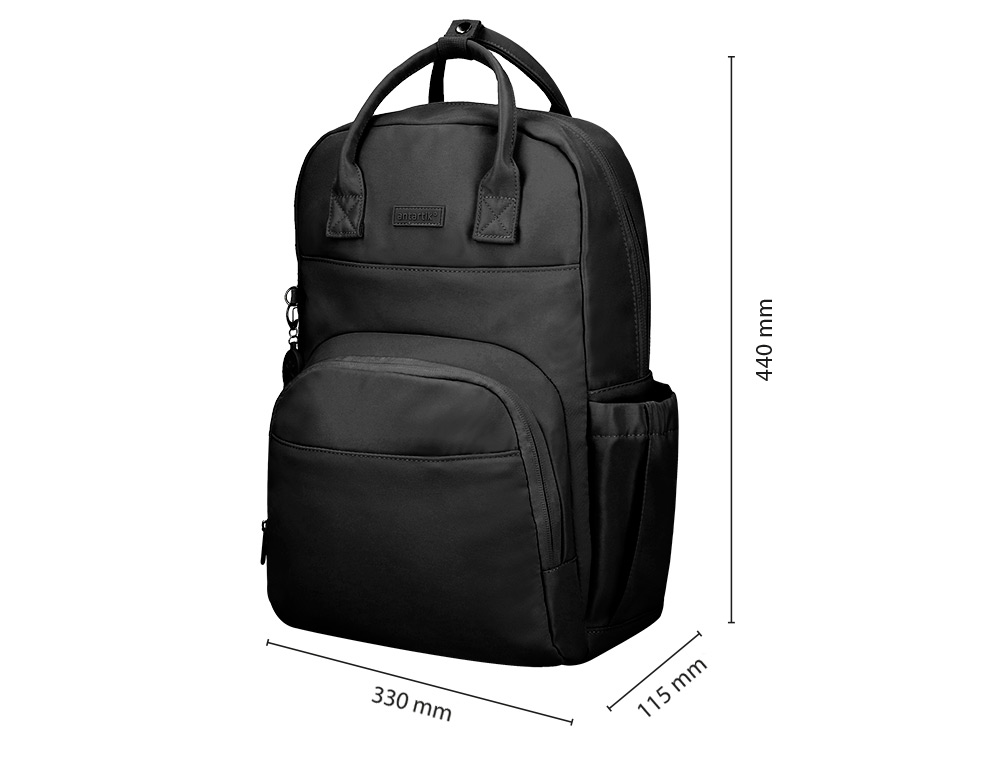 MOCHILA ANTARTIK GLOW BAGS COM ACOLCHOADO PARA PORTATIL 15