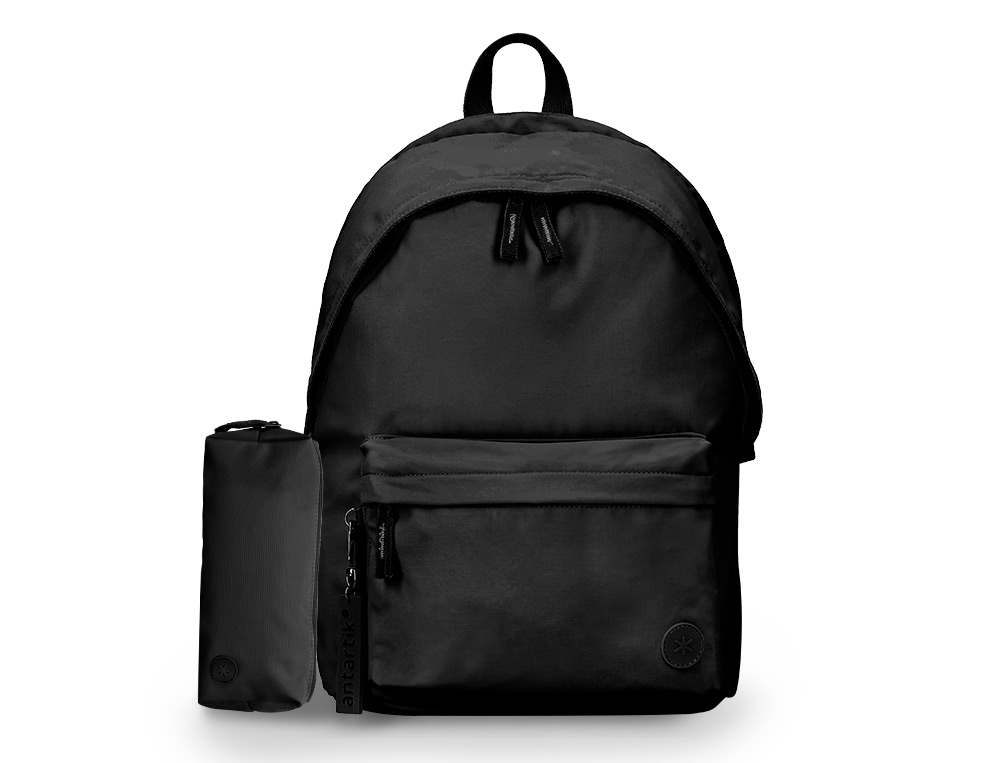 MOCHILA ANTARTIK TEENS 20L COMPARTIMENTO PARA PORTATIL COR PRETO 420X160X300 MM