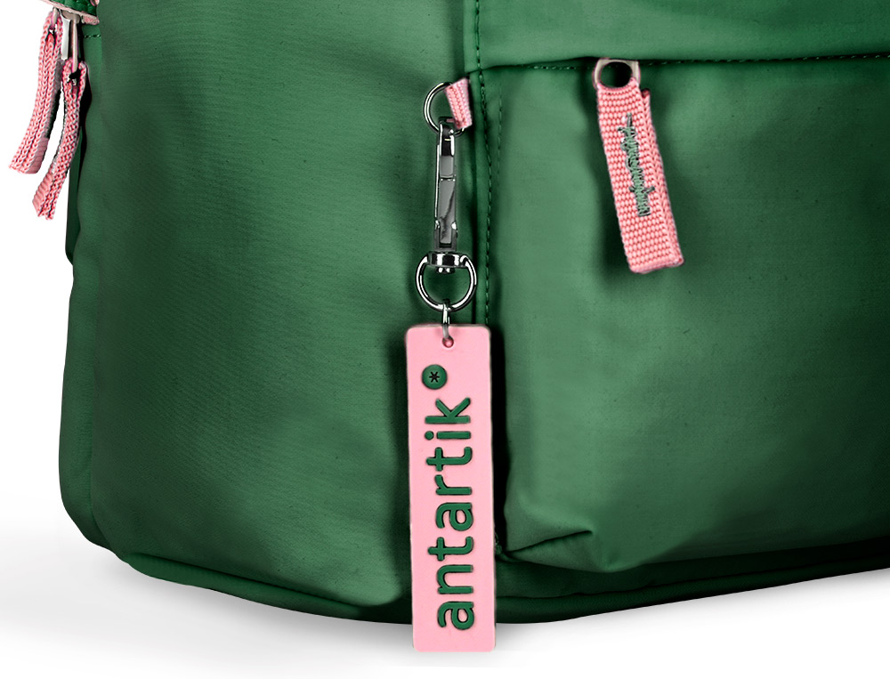 MOCHILA ANTARTIK TEENS 20L COMPARTIMENTO PARA PORTATIL COR VERDE 420X160X300 MM