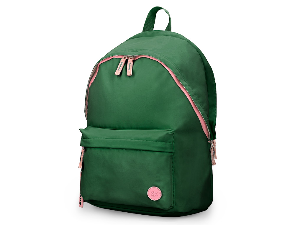 MOCHILA ANTARTIK TEENS 20L COMPARTIMENTO PARA PORTATIL COR VERDE 420X160X300 MM