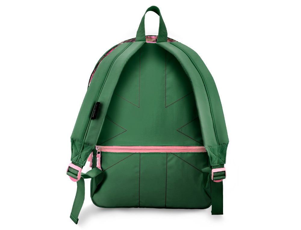 MOCHILA ANTARTIK TEENS 20L COMPARTIMENTO PARA PORTATIL COR VERDE 420X160X300 MM