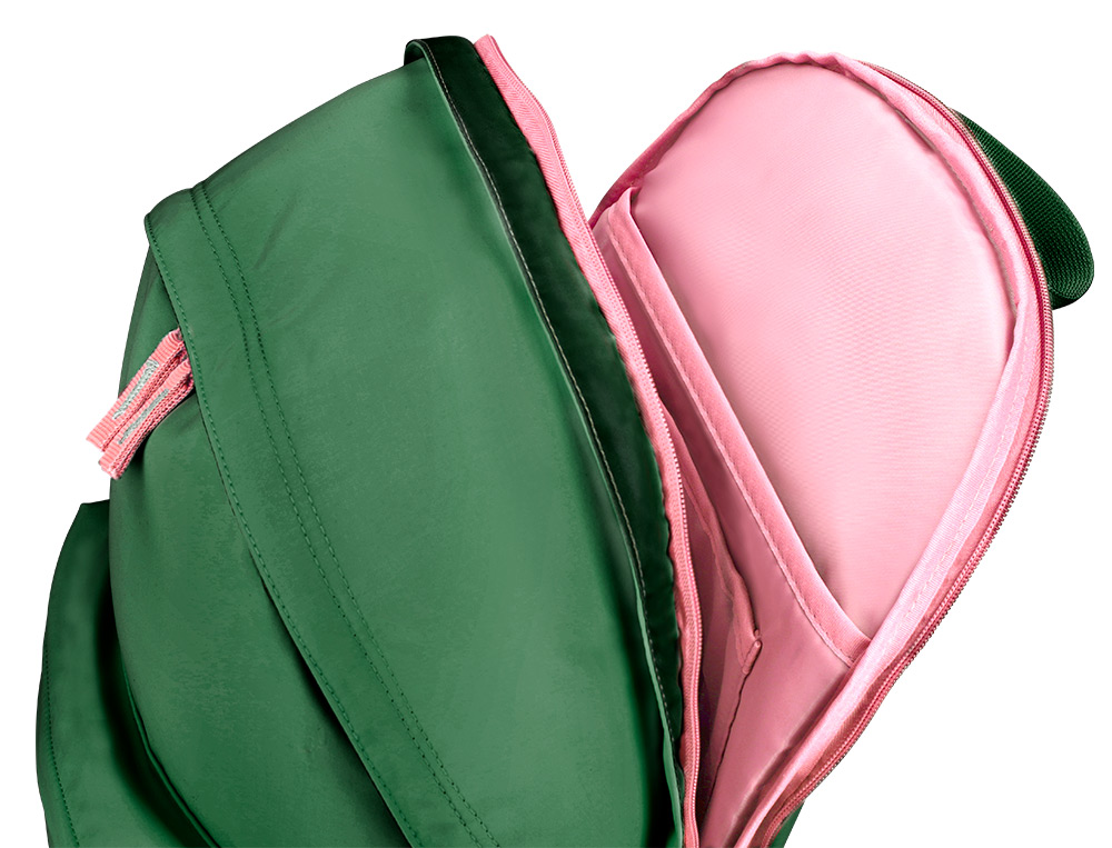 MOCHILA ANTARTIK TEENS 20L COMPARTIMENTO PARA PORTATIL COR VERDE 420X160X300 MM