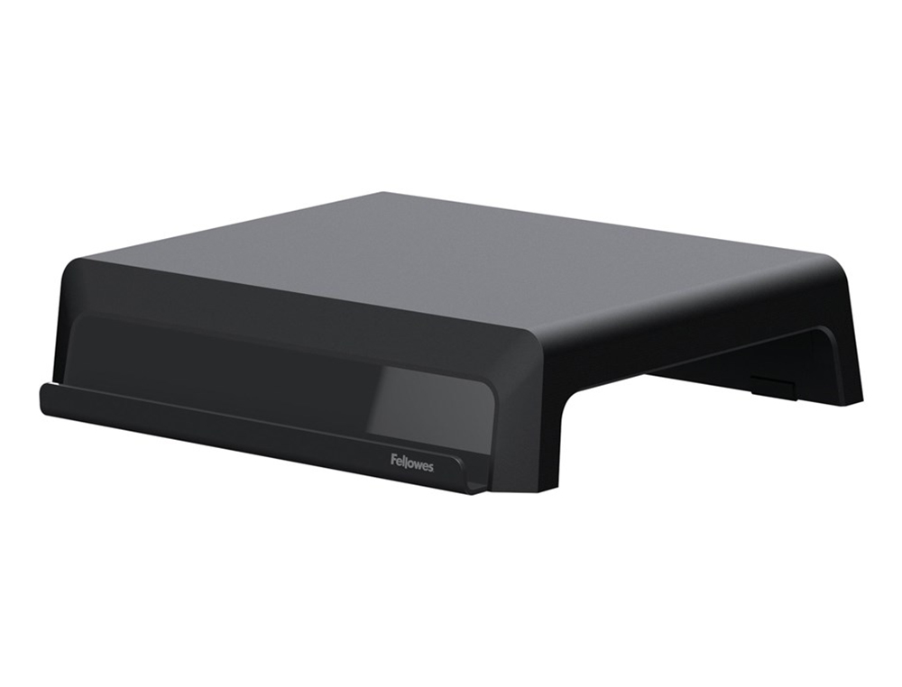 SUPORTE FELLOWES PARA MONITOR BREYTA 3 AJUSTES DE ALTURA ATE 30 KG 100% RECICLAVEL 235X268X1,4 MM COR PRETO