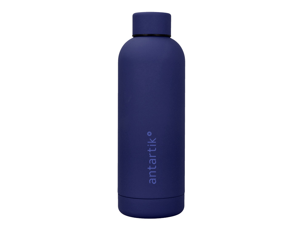 GARRAFA ANTARTIK ISOTERMICA ACO INOXIDAVEL LIVRE DE BPA COR AZUL 500 ML
