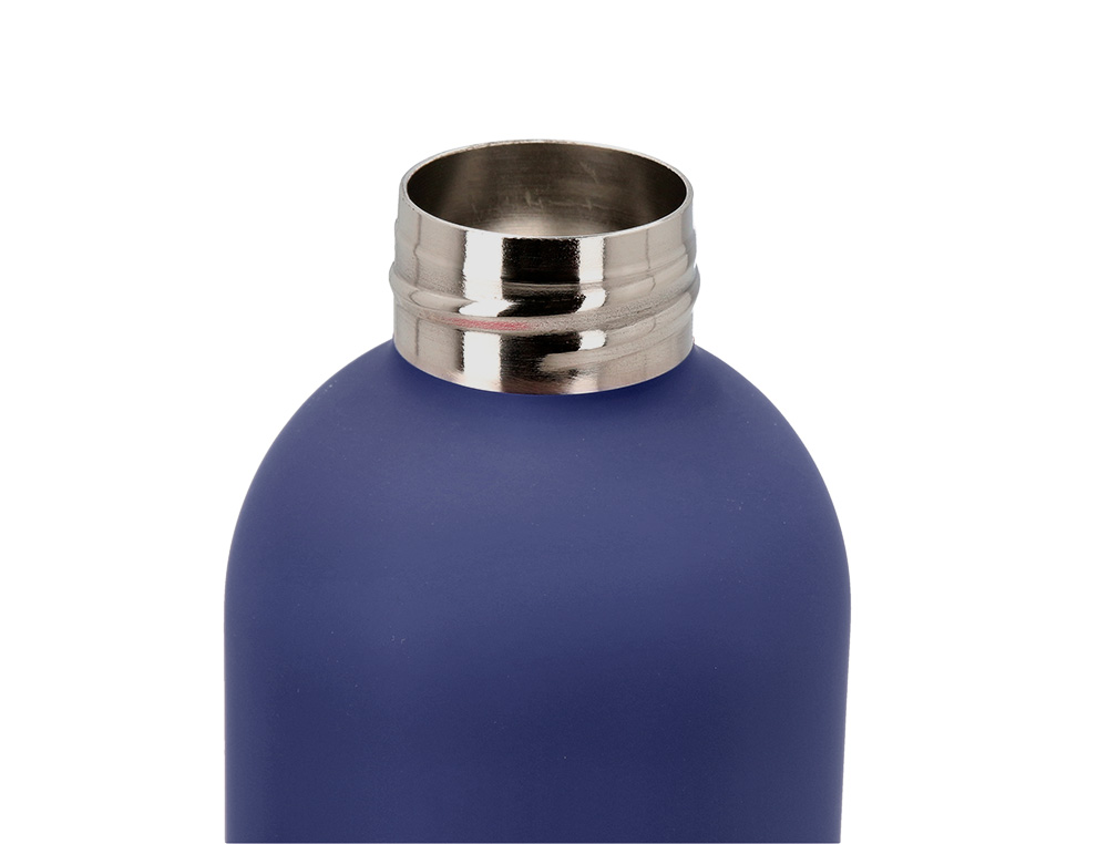 GARRAFA ANTARTIK ISOTERMICA ACO INOXIDAVEL LIVRE DE BPA COR AZUL 500 ML