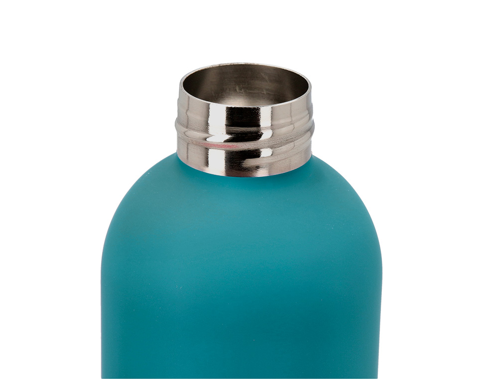 GARRAFA ANTARTIK ISOTERMICA ACO INOXIDAVEL LIVRE DE BPA COR TURQUESA 500 ML