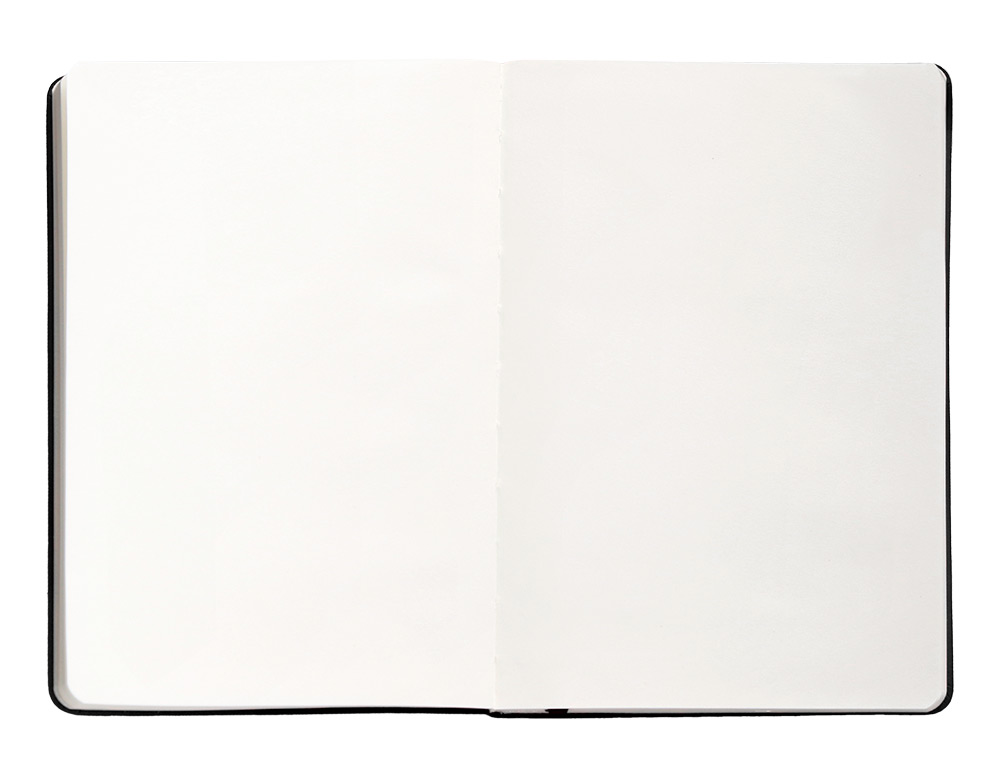 CADERNO COM ELASTICO ANTARTIK NOTES CAPA DURA A5 LISO PRETO 100 FOLHAS 80 GR FSC
