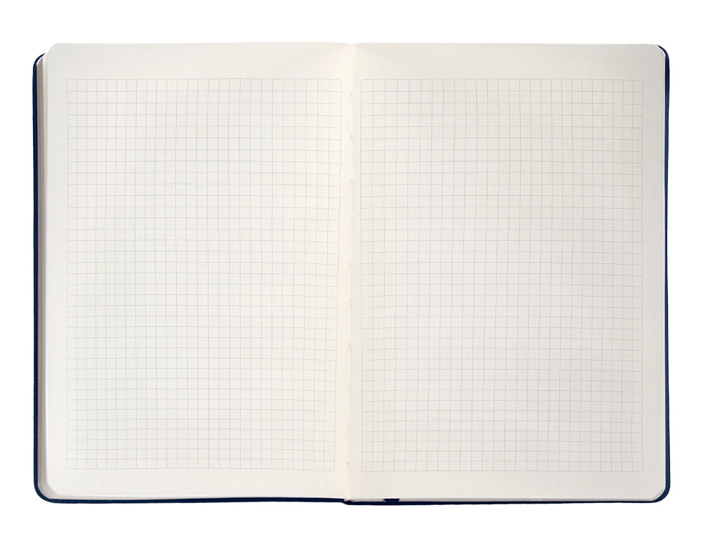 CADERNO COM ELASTICO ANTARTIK NOTES CAPA DURA A5 QUADRICULADO AZUL MARINHO 100 FOLHAS 80 GR FSC