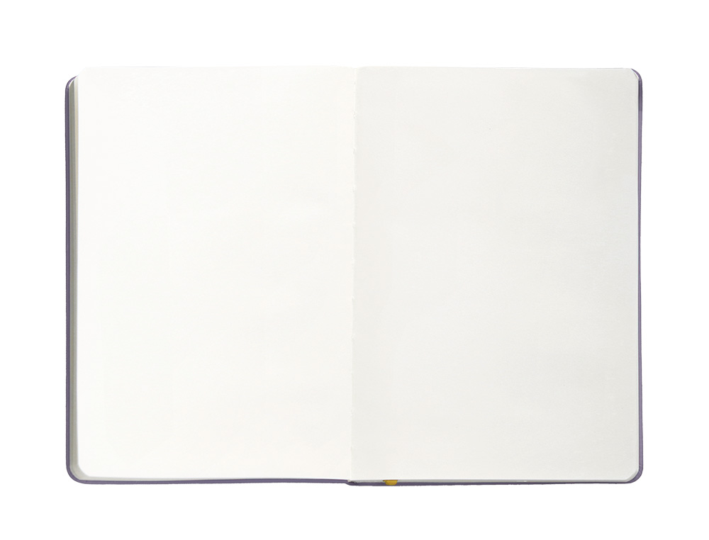CADERNO COM ELASTICO ANTARTIK NOTES CAPA DURA A4 LISO ROXO E AMARELO 100 FOLHAS 80 GR FSC