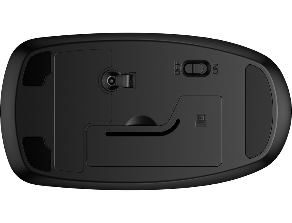 RATO HP 235 SEM FIOS OTICO SLIM 1600 DPI COR PRETO