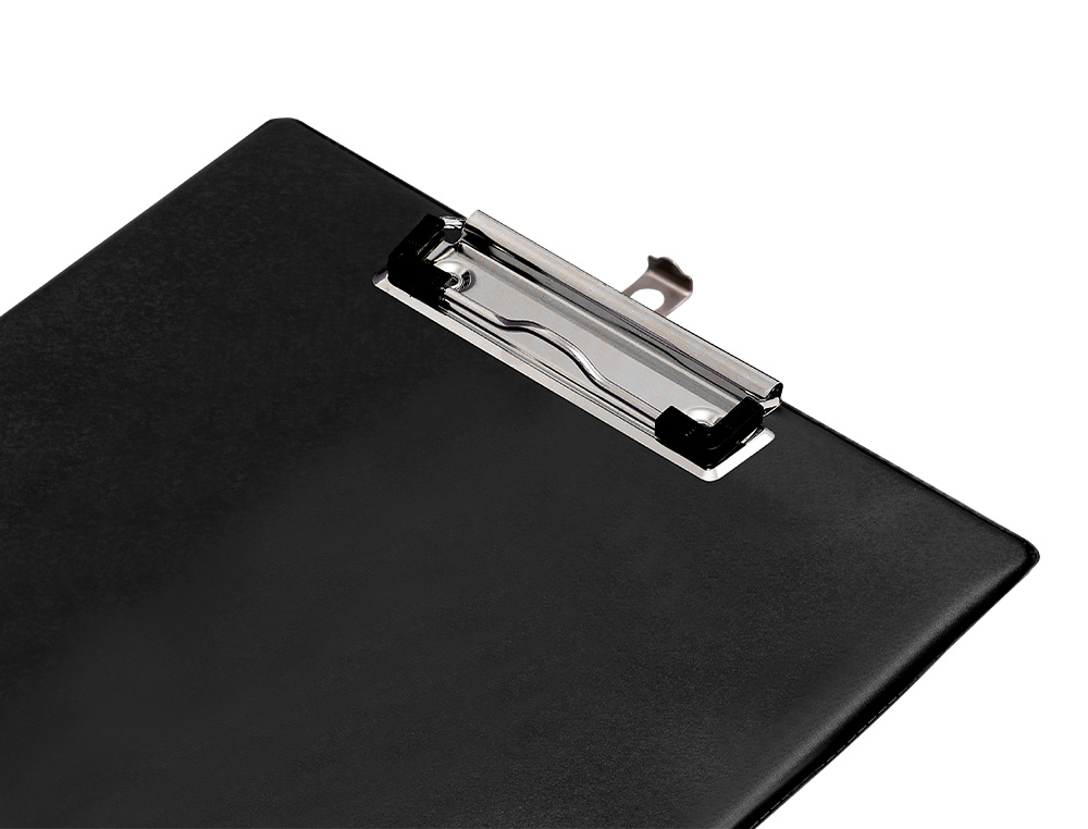 PORTA NOTAS Q-CONNECT PLASTICO 50% RECICLADO DIN A4 PRETO ESPESSURA 2,1 MM