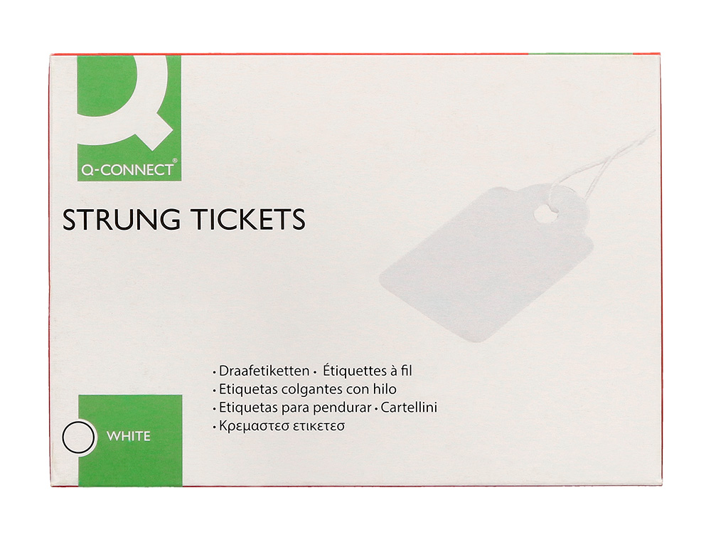 ETIQUETAS Q-CONNECT 45X65 MM CAIXA DE 400 UNIDADES