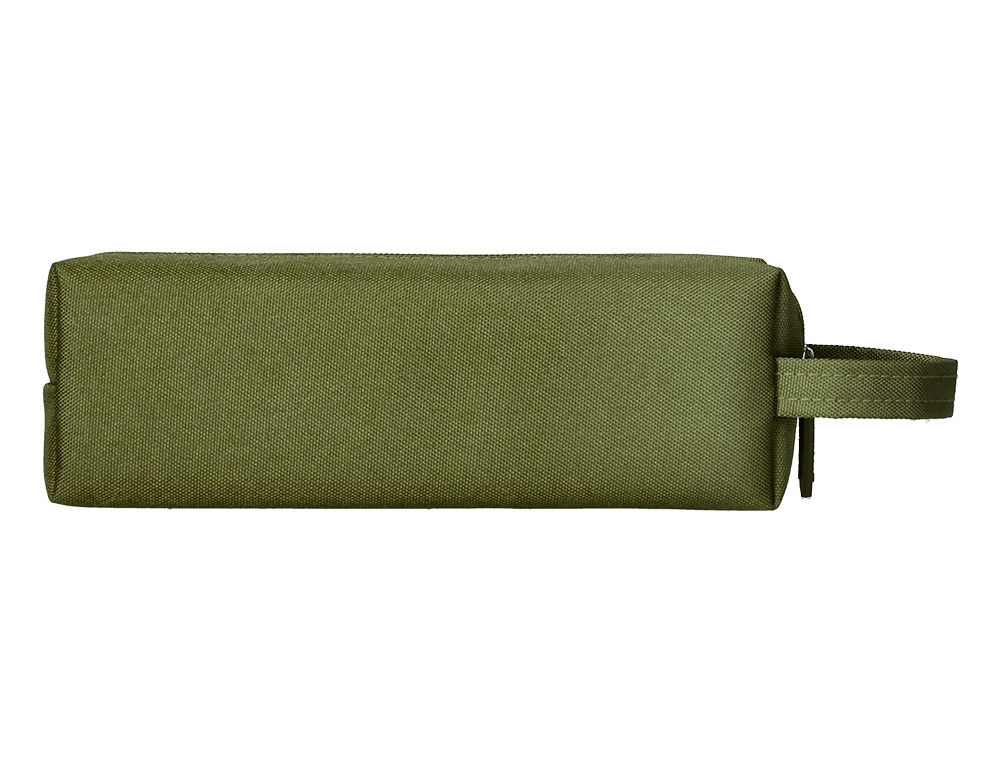 ESTOJO ESCOLAR LIDERPAPEL RETANGULAR COM ASA 210X70 MM CREME