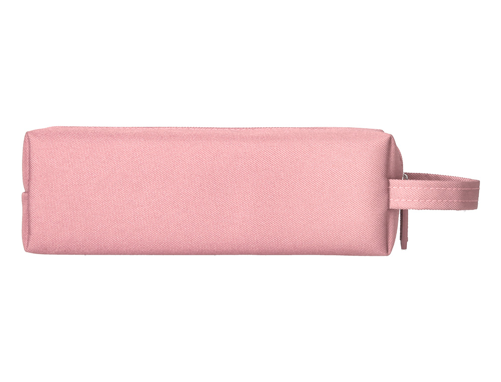 ESTOJO ESCOLAR LIDERPAPEL CLASSIC RETANGULAR COM ASA 210X70 MM ROSA