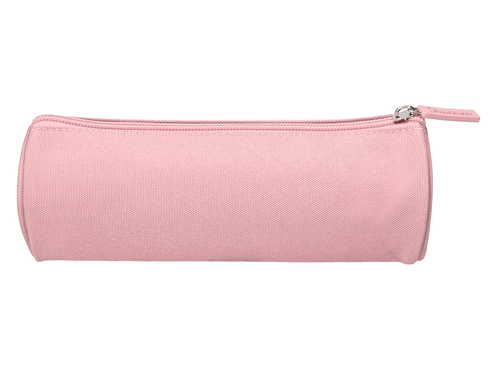 ESTOJO ESCOLAR LIDERPAPEL CILINDRICO LARGO 210X70 MM ROSA
