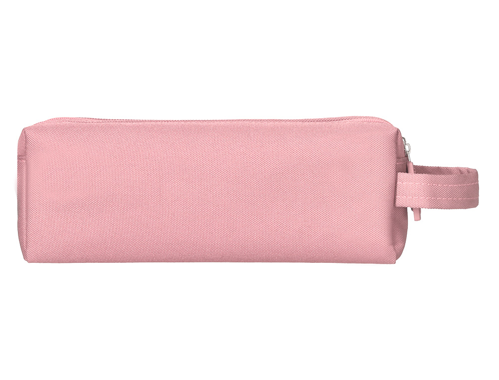 ESTOJO ESCOLAR LIDERPAPEL CLASSIC RETANGULAR COM ASA 2 FECHOS 210X80 MM ROSA