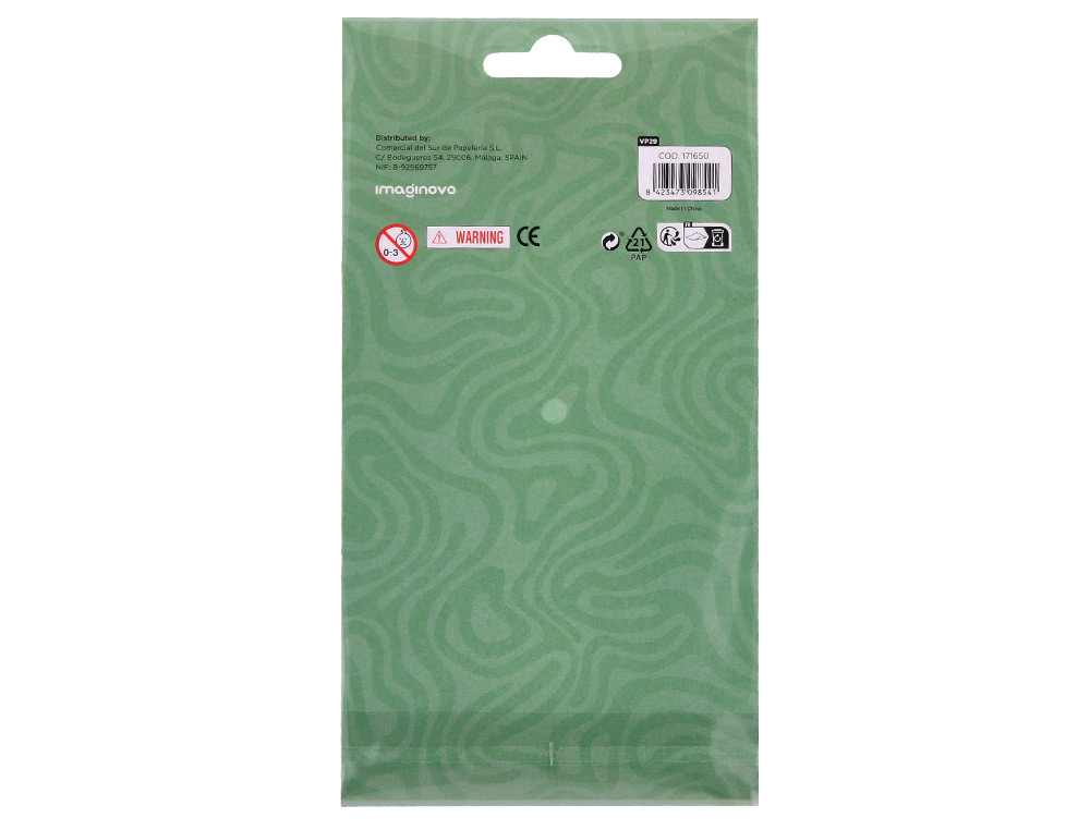 AUTOCOLANTES IMAGINOVO FLORES VINTAGE DE PAPEL 190X100 MM EM BLISTER