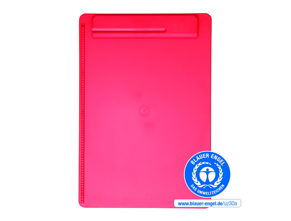 PORTA NOTAS MAUL GO DIN A4 PLASTICO RECICLADO COM PINCA COR VERMELHO