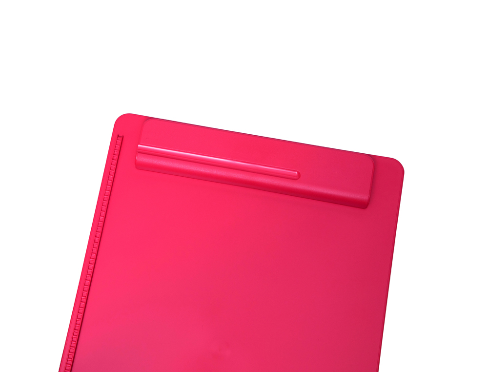 PORTA NOTAS MAUL GO DIN A4 PLASTICO RECICLADO COM PINCA COR VERMELHO