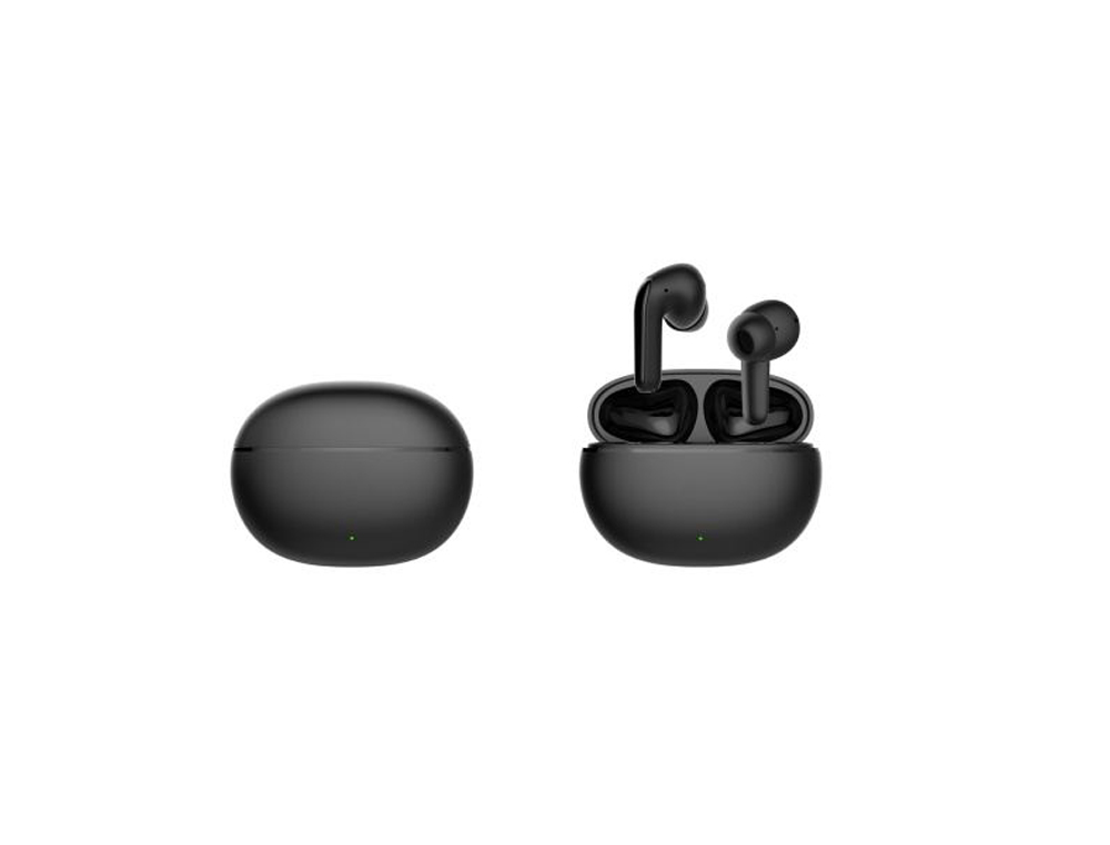 AURICULAR DAEWOO TWS IN-EAR BLUETOOTH 5.3 COM ESTOJO DE CARREGAMENTO USB TIPO-C AUTONOMIA 6 HORAS COR PRETO