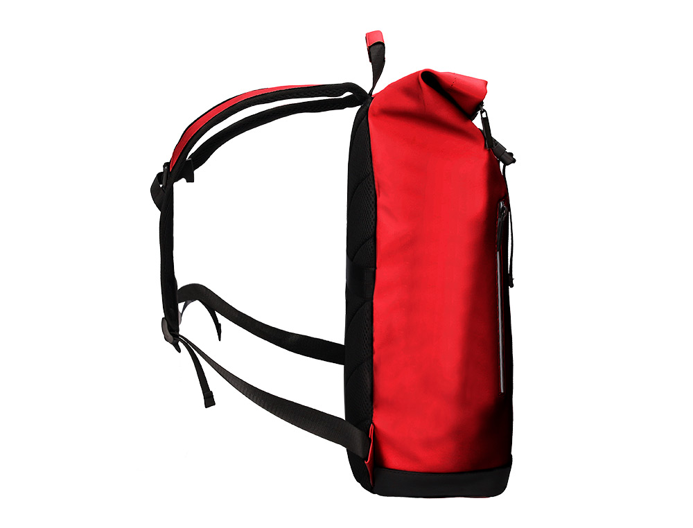 MOCHILA ANTARTIK WATERPROOF ENROLAVEL DESIGN CASUAL COR GRANATE 480X130X280 MM