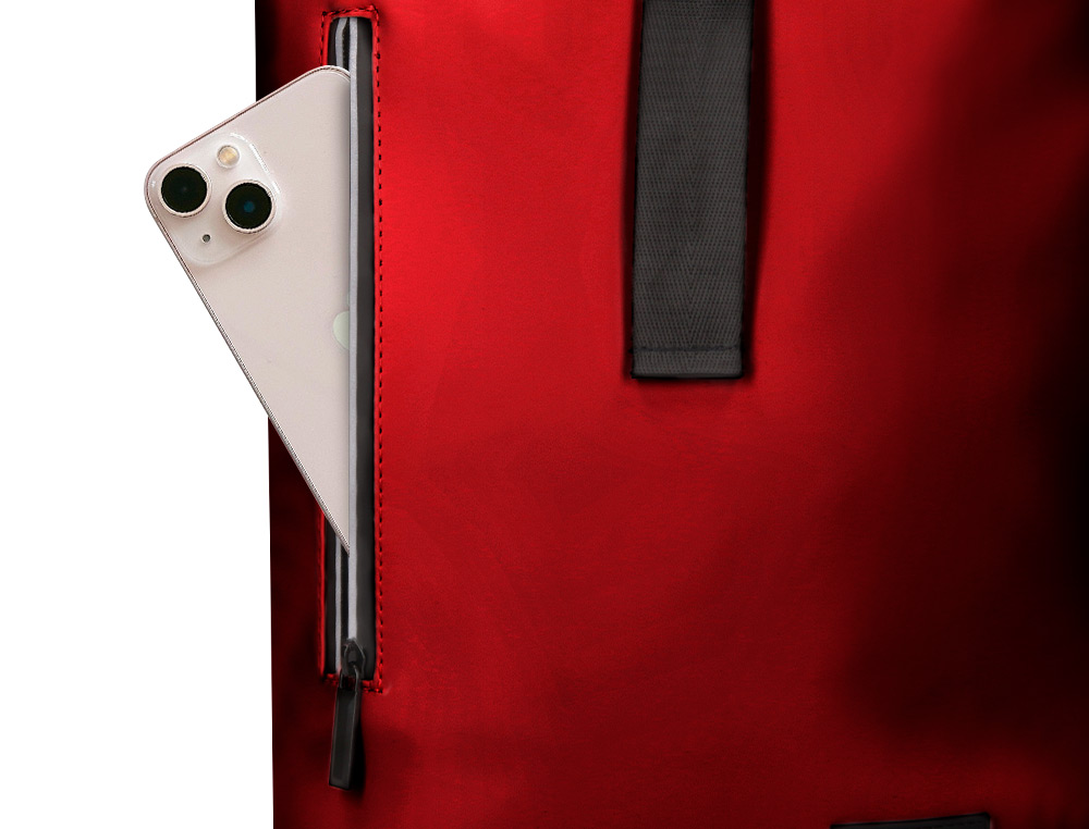 MOCHILA ANTARTIK WATERPROOF ENROLAVEL DESIGN CASUAL COR GRANATE 480X130X280 MM