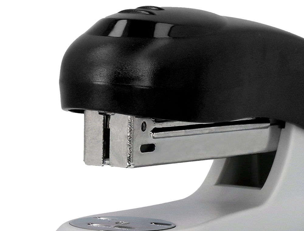 AGRAFADOR Q-CONNECT KF14207 PLASTICO ABS PRETO CAPACIDADE 20 FOLHAS