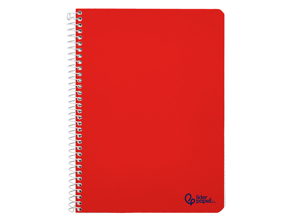 CADERNO ESPIRAL LIDERPAPEL DIN A5 SMART CAPA SUAVE 80 F 75 GR PAUTADO 8MM COM MARGEM CORES SORTIDAS