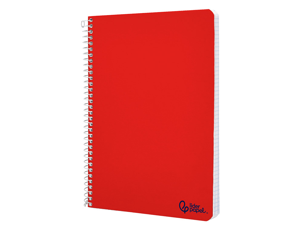 CADERNO ESPIRAL LIDERPAPEL DIN A5 SMART CAPA SUAVE 80 F 75 GR PAUTADO 8MM COM MARGEM CORES SORTIDAS
