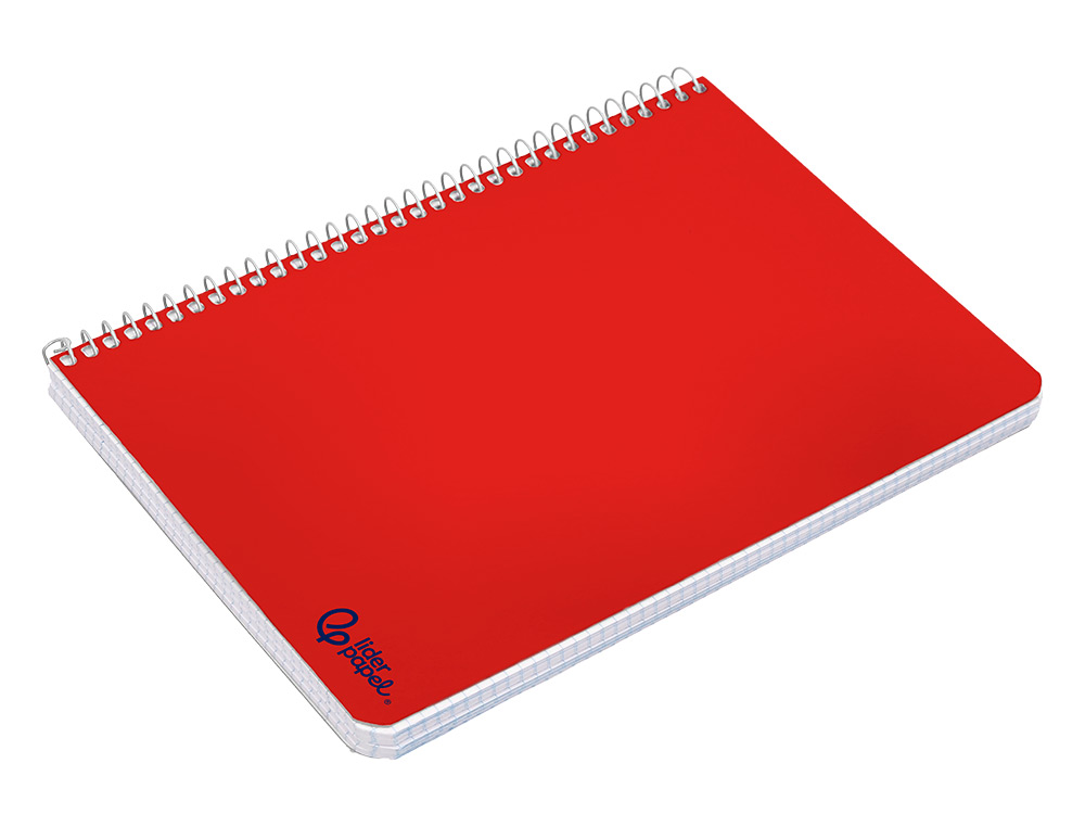 CADERNO ESPIRAL LIDERPAPEL DIN A5 SMART CAPA SUAVE 80 F 75 GR PAUTADO 8MM COM MARGEM CORES SORTIDAS