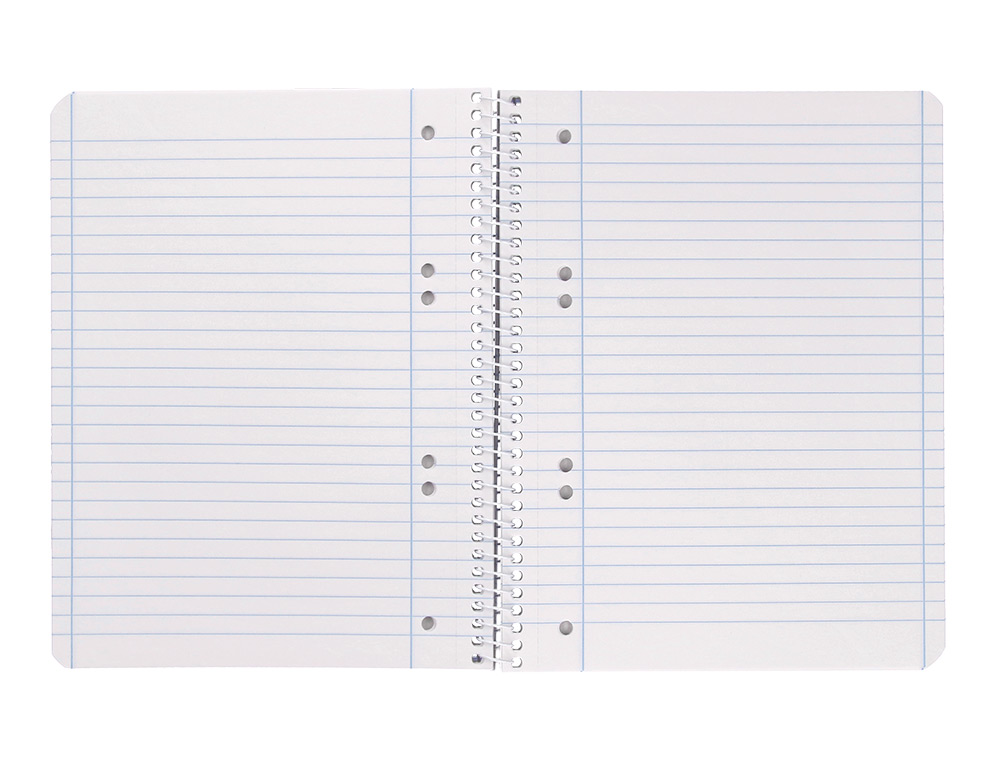 CADERNO ESPIRAL LIDERPAPEL SMART MICRO DIN A5 CAPA SUAVE 80 F 75 GR PAUTADO DUPLA MARGEM 6 FUROS CORES SORTIDAS