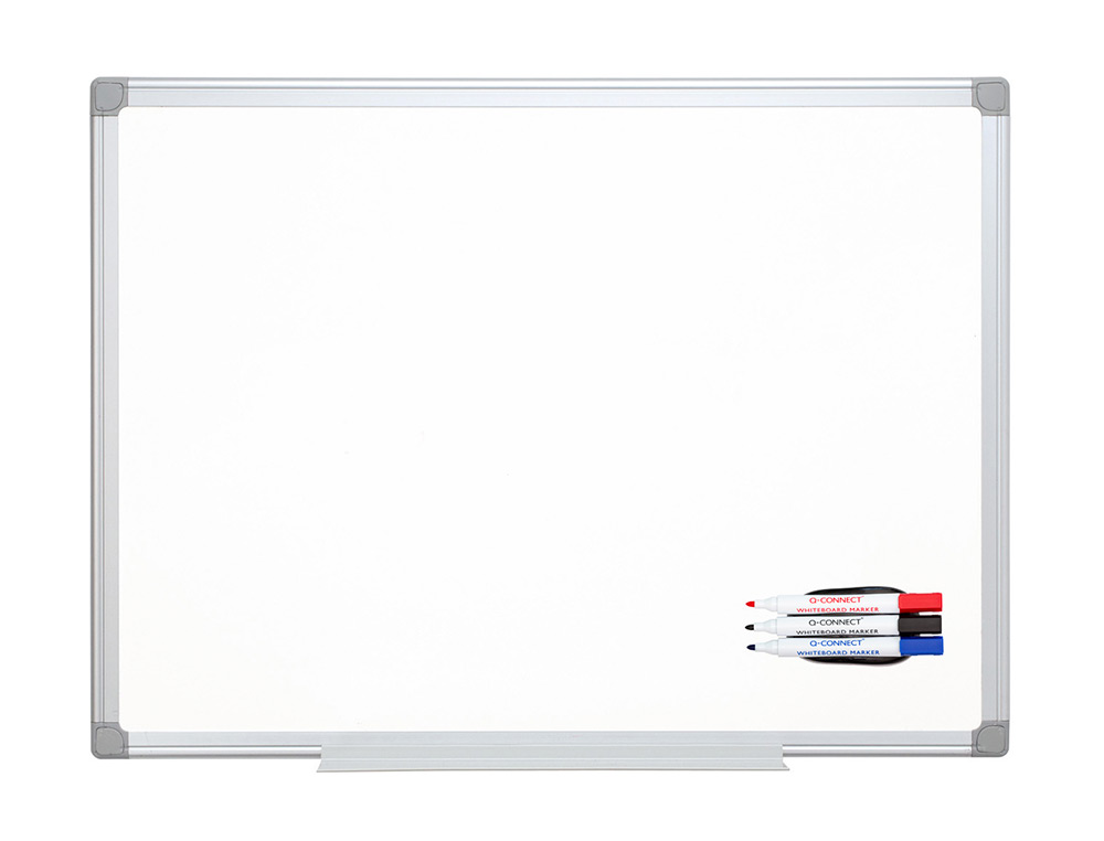 APAGADOR Q-CONNECT MAGNETICO COM MARCADOR PRETO VERMELHO E AZUL PARA QUADRO BRANCO