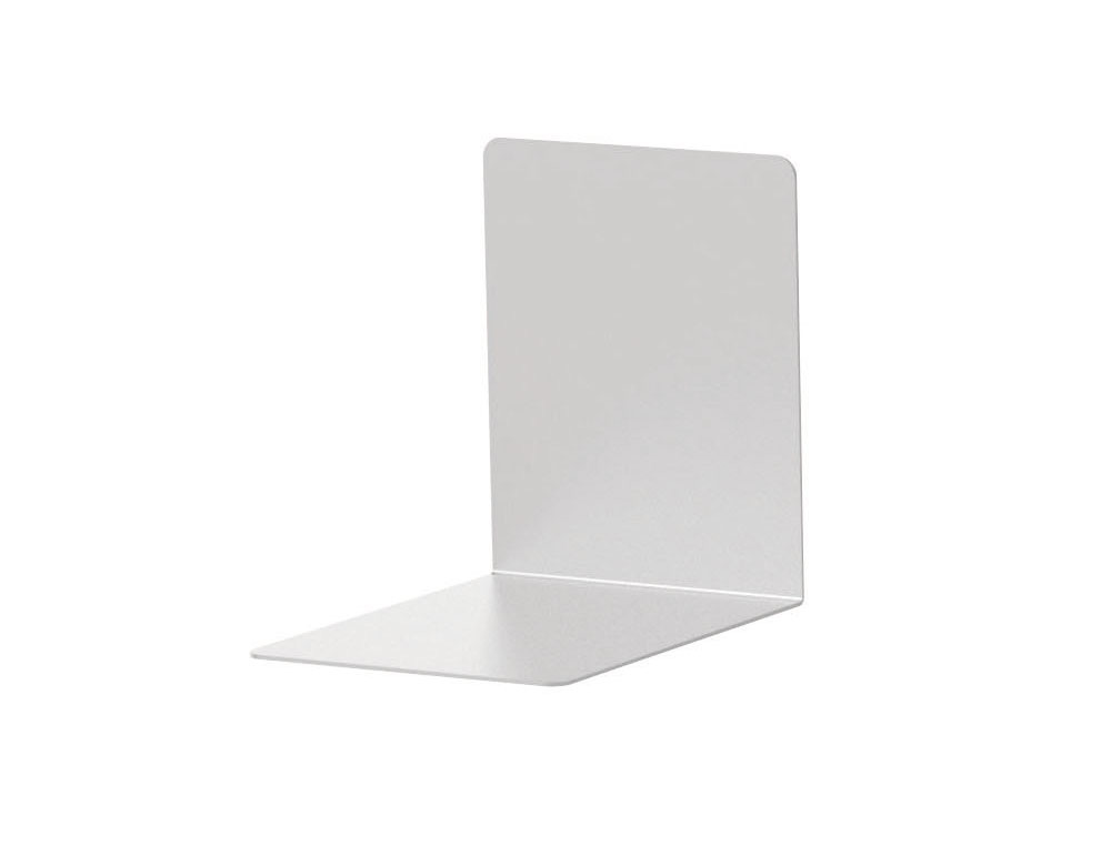 APOYALIBROS METALICO MAUL ALUMINIO 100X80X100 MM PACK DE2 UNIDADES