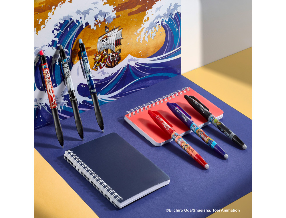 BOLIGRAFO PILOT FRIXION ONE BORRABLE ONE PIECE EDICION LIMITADA CAJA DE 6 UNIDADES