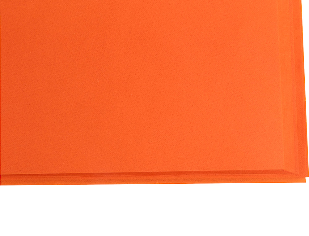 PAPEL SEDA LIDERPAPEL 52 X 76 CM 18 GR LARANJA EMBALAGEM DE 25 FOLHAS