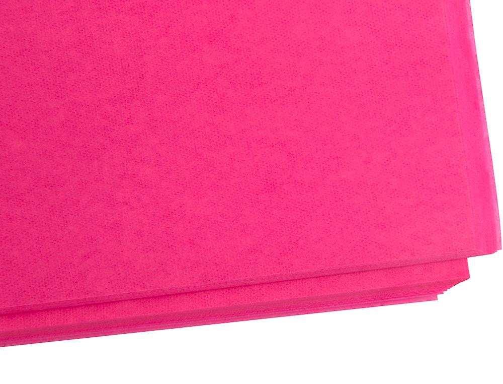 PAPEL SEDA LIDERPAPEL 52 X 76 CM 18 GR ROSA FORTE EMBALAGEM DE 25 FOLHAS