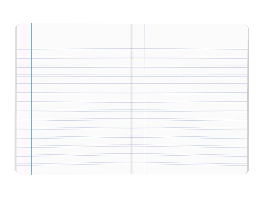 CADERNO ESCOLAR LIDERPAPEL 32 FOLHAS DIN A5 PAUTADO 2 LINHAS