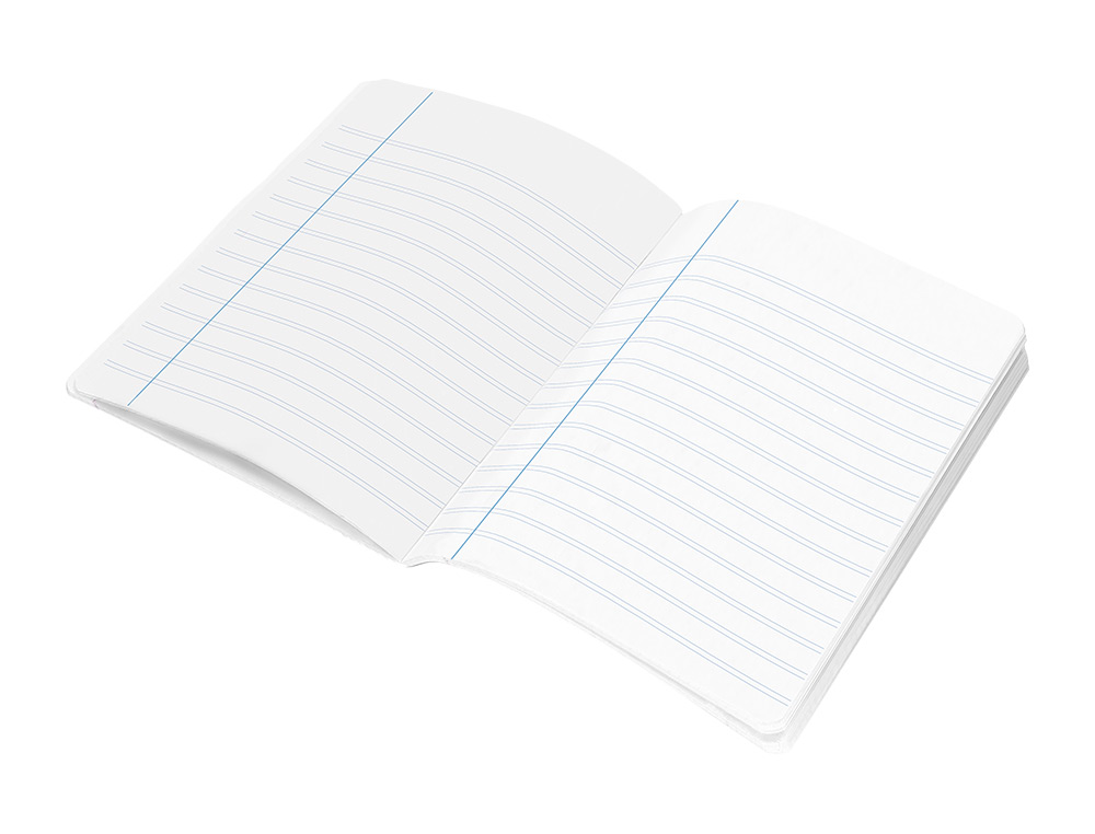 CADERNO ESCOLAR LIDERPAPEL 32 FOLHAS DIN A5 PAUTADO 2 LINHAS