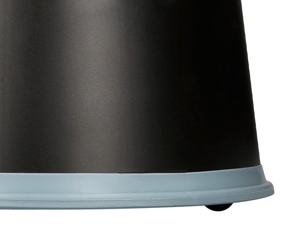 TAMBORETE Q-CONNECT COM RODAS RETRATEIS PRETO