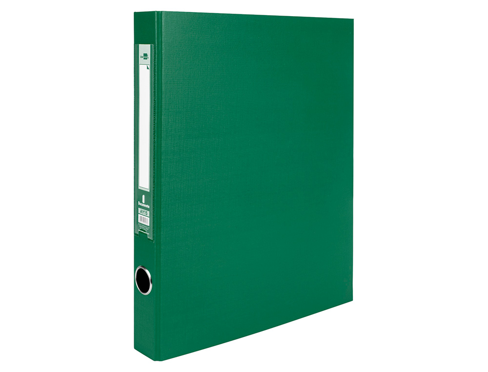 MODULO DE 4 PASTAS DE ARQUIVO LIDERPAPEL 2 ANEIS FOLIO LOMBADA 35 MM VERDE