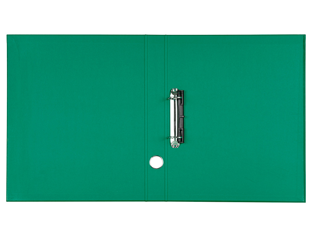 MODULO DE 4 PASTAS DE ARQUIVO LIDERPAPEL 2 ANEIS FOLIO LOMBADA 35 MM VERDE