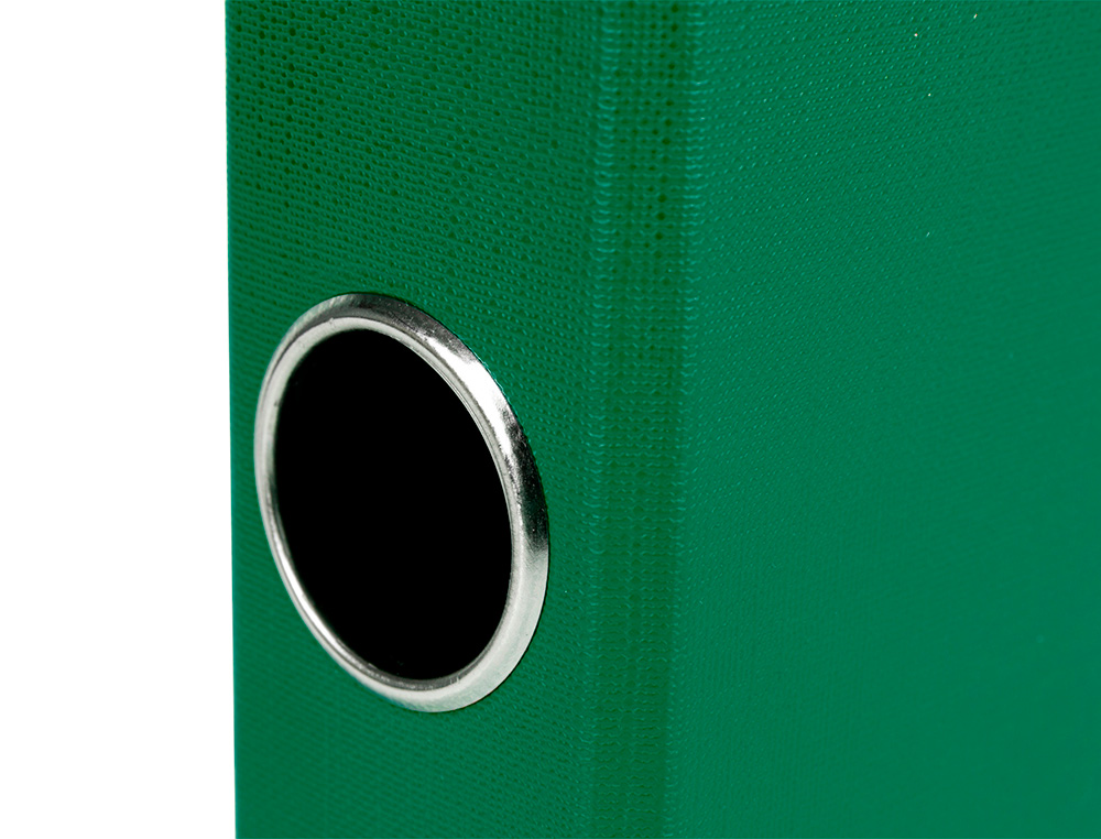 MODULO DE 4 PASTAS DE ARQUIVO LIDERPAPEL 2 ANEIS FOLIO LOMBADA 35 MM VERDE