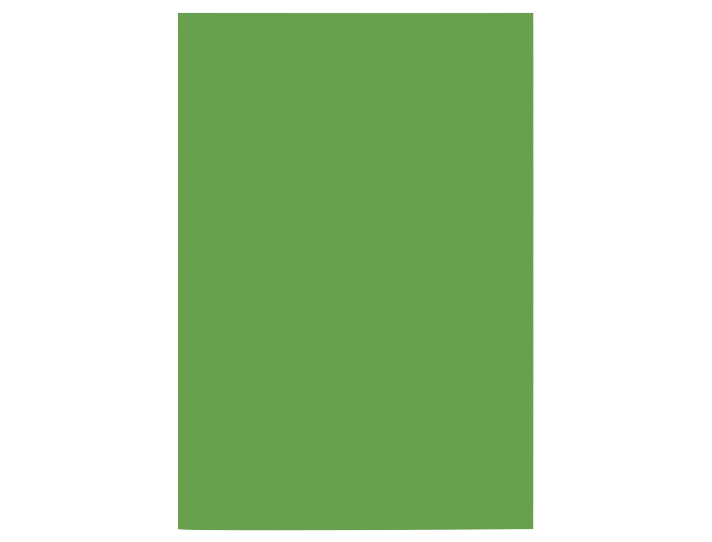 CARTOLINA LIDERPAPEL DIN A4 180 GR VERDE ESCURO PACK DE 100 UNIDADES