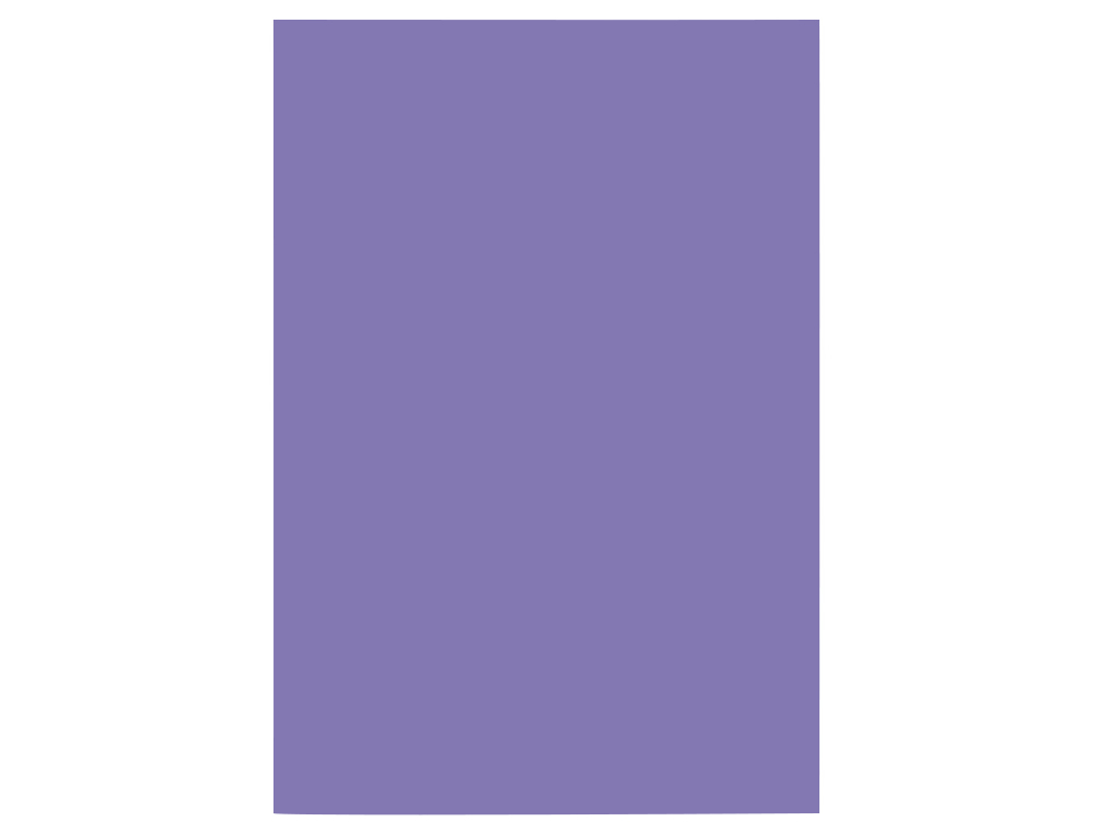 CARTOLINA LIDERPAPEL DIN A4 180 GR LILAS PACK DE 100 UNIDADES