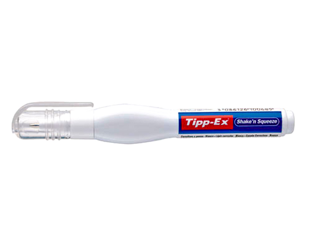 CORRETOR CANETA TIPP-EX, PONTA METALICA FINA, 8 ML