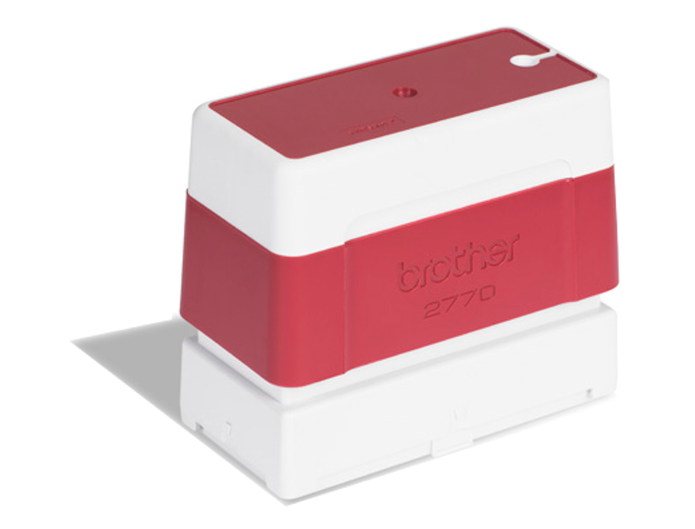 CARIMBO AUTOMATICO BROTHER 27 MM X 70 MM VERMELHO